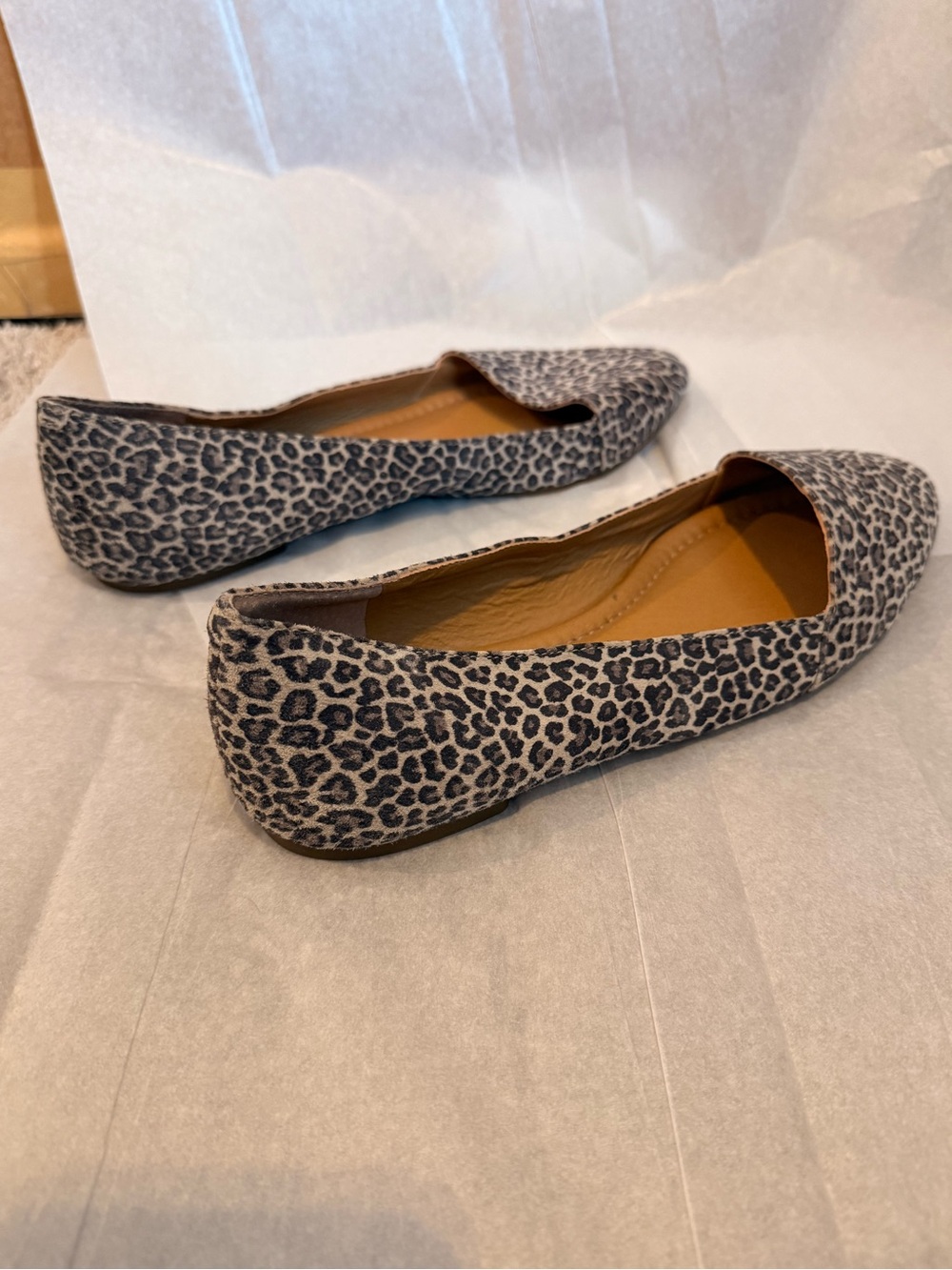 Lucky Brand flats size 9.5 leopard print NWOT - Picture 2 of 5